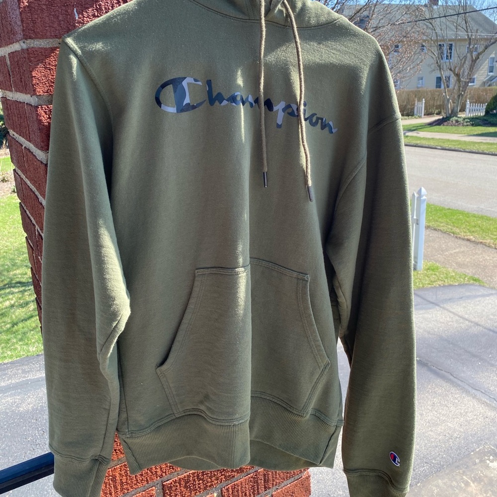Green Champion Hoodie